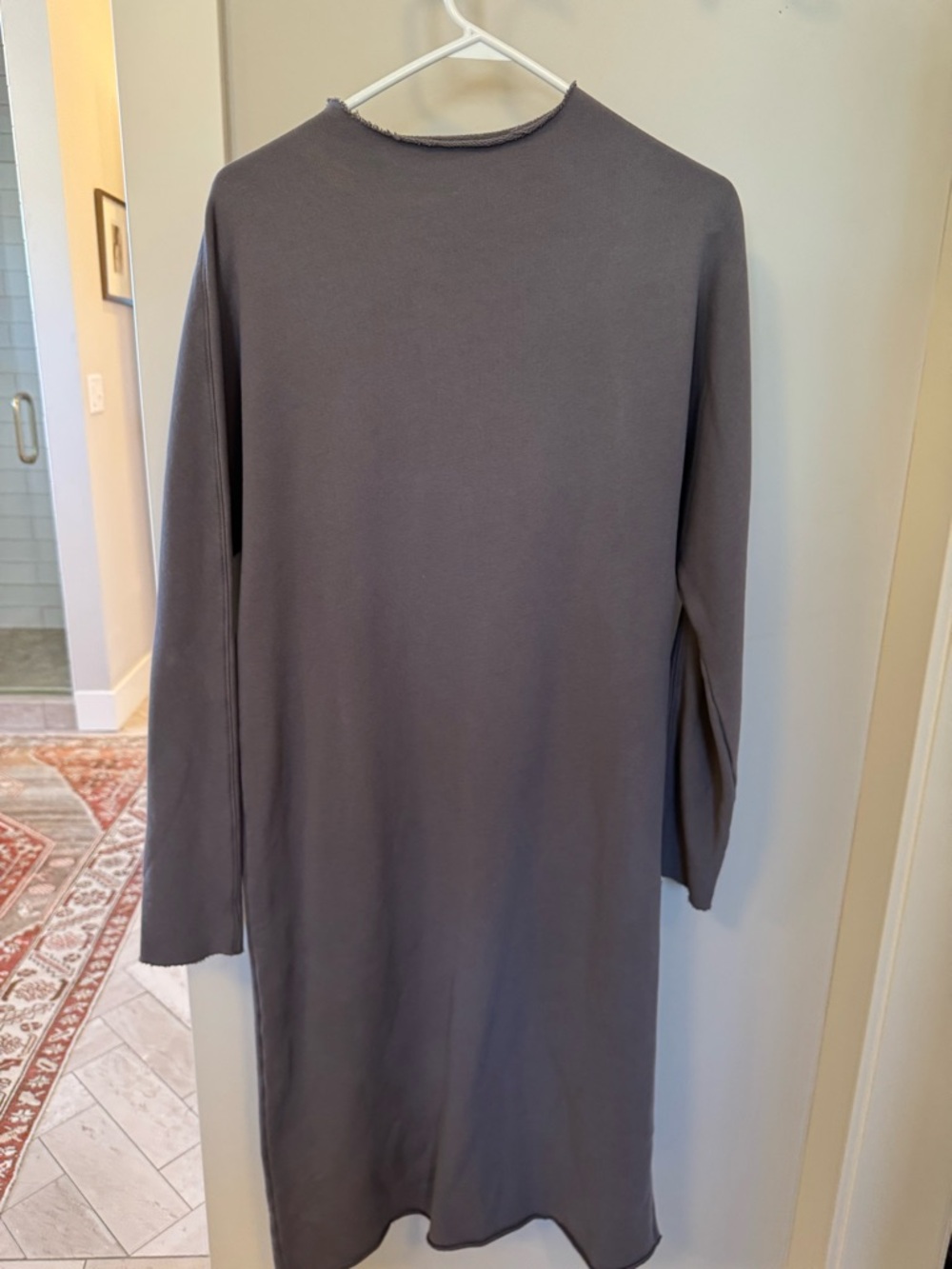 Frank & Eileen Heather Gray Knit dress